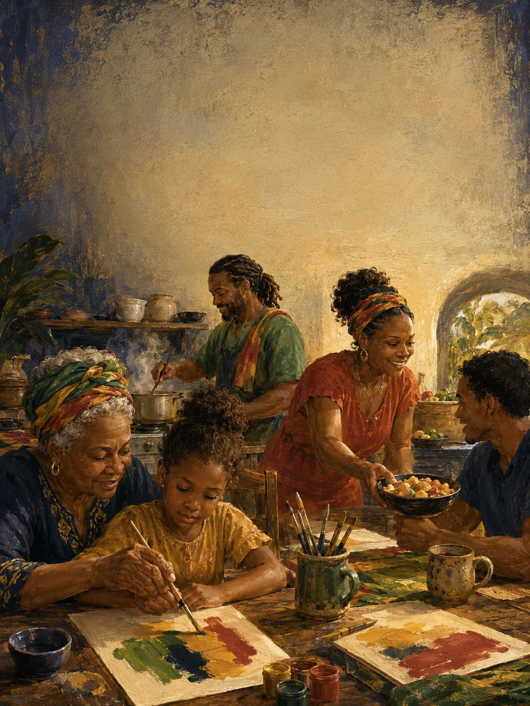 Cover art for the LuxTuris Heritage Books Jamaica Family Kit edition